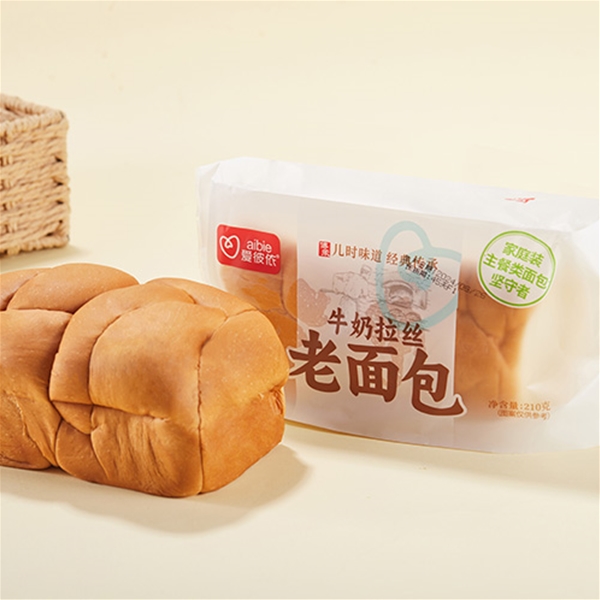 牛奶拉丝老面包